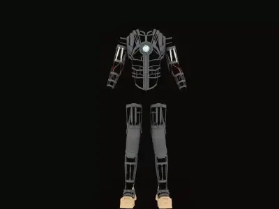 Iron Man Full Mech Armor  3D model