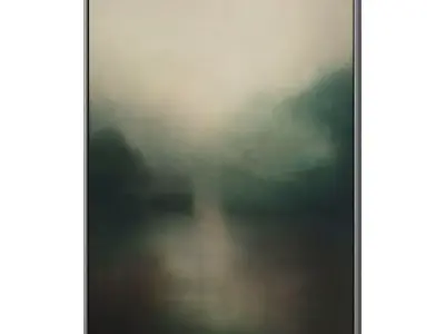 Set of 3 Abstract Paintings in Frames 3D model 73