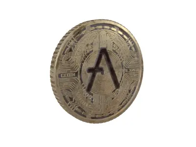 Aave Coin v5 004 3D model
