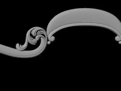 sofa High quality 3d models for processing on a cnc machine 3D model