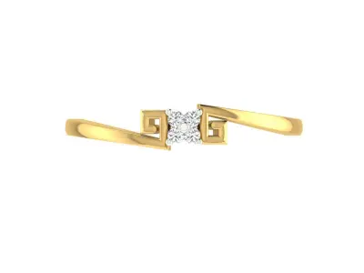 Women Ring  Render 3dm STL OBJ FBX Details 3D print model 287