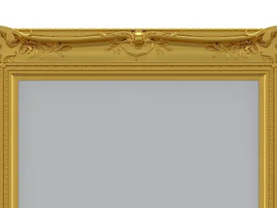Classic Frame 07  3D model