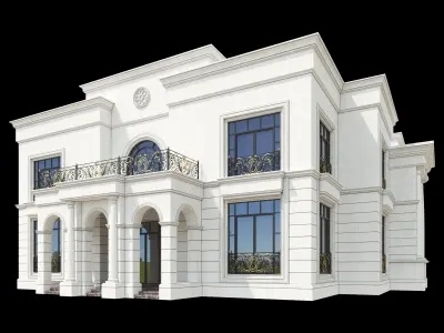 Classic Villas Collection 001 3D Model Pack
