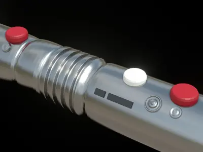 Darth Maul Lightsaber 3D model