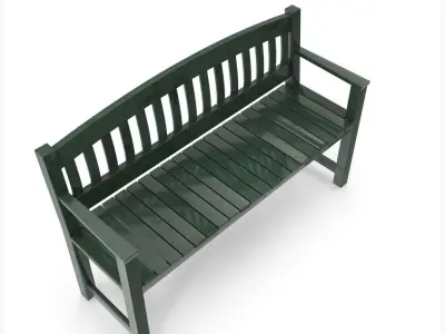  Weathered Outdoor Park Bench Bundle 34 High-Quality PBR 3D Models Bundle (Game Ready | Multi Format) 
