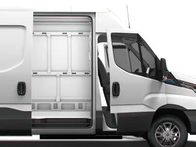 Iveco eDaily Van L5H2 HQ Interior 2024 3D model