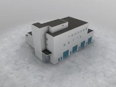 LXGB Storage 1 Low-poly 3D model