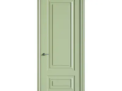 Modern entrance door 83 3D model