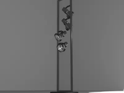 DECORATIVE LAMPS - HIGH POLY 3D model