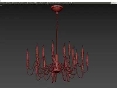 AVAIL BRASS LIKE Low-poly 3D model