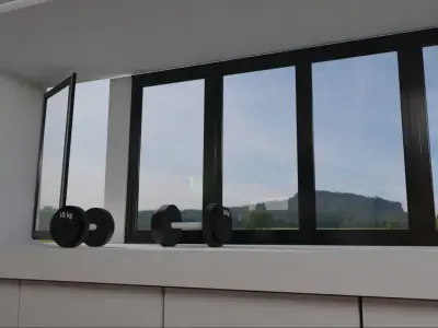 my room  my best model this is best realistic model from blender Free 3D model