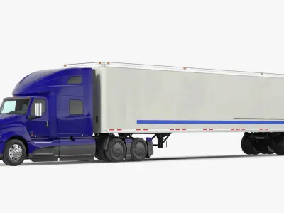  International LT625 with Semi Trailer 