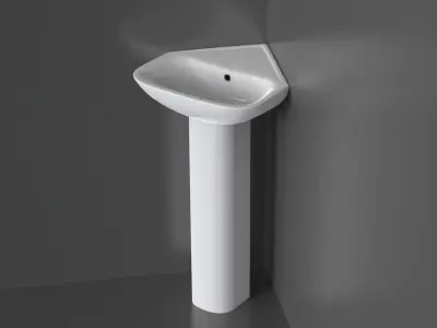 Corner Sink 9 3D model