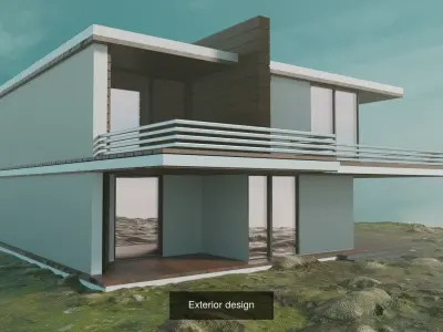 House Collection modern 3D Model Pack