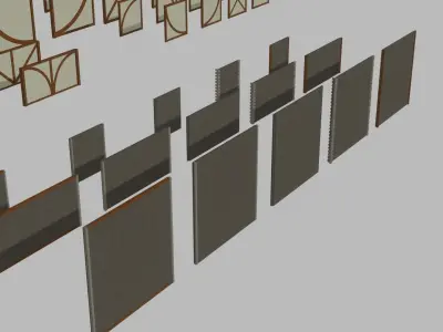 Stylized Modular Environment Kit 3D model