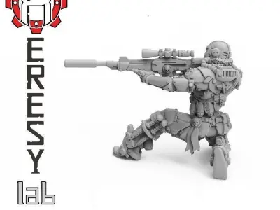 Heresylab Assassin Collection 3D Model Pack