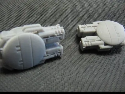 CHIBI-TECH SD - MKIII-QUAD GUNPOD       3D print model
