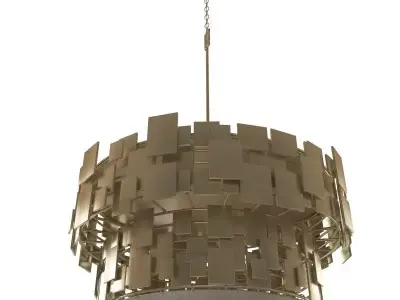Porta Romana LUCA CHANDELIER 3D model