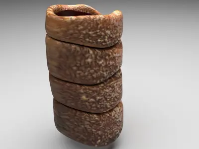 Chimney Cake 3D model