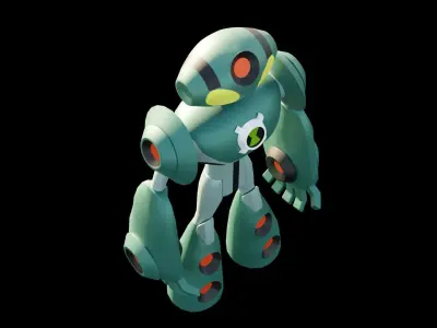 Ben 10 Ultimate Allen Echo Echo Low-poly 3D model