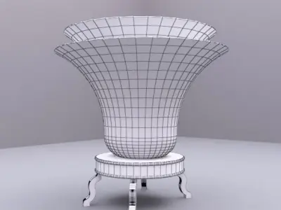 Lotus table Lamp  3D model