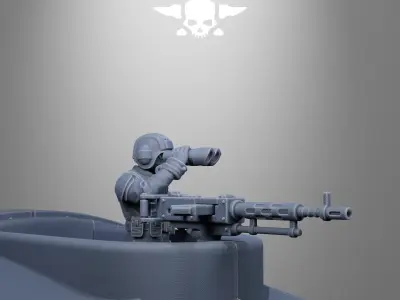  GrimGuard Airship 3D print model