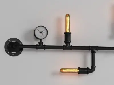 Wall Lamp LOFT HOUSE W-107 3D model