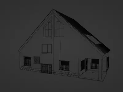 HOUSE - Barraca Valenciana Style 3D model