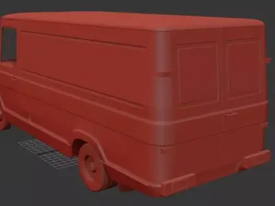 F A Series PanelVan 1973 3D print model