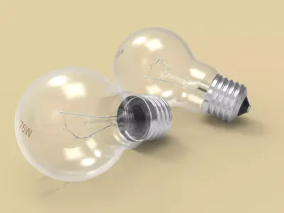 Lightbulb light bulb 3D model