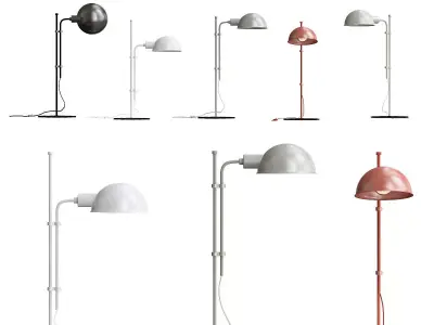 Marset funiculi floor lamp 3D model