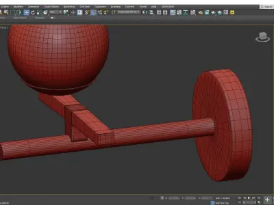 LIBRA WALL Low-poly 3D model