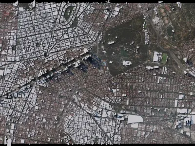 Mexico City - Mexico 3D model