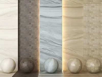 Italon Wonder Tile Textures - 16 in 1 - Premium Seamless PBR  3D model