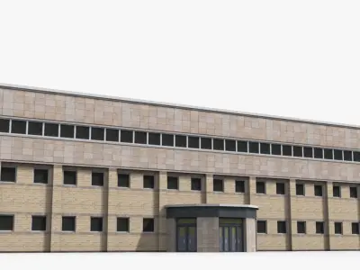 Factory x15 Low-poly 3D model purchase