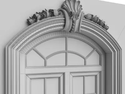 Classic balconies 3 3D model
