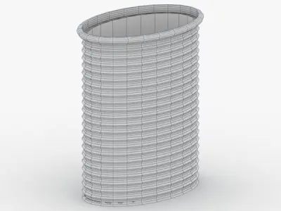 1518 - Ceiling Light Low-poly 3D model