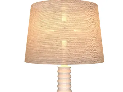 End Table Lamp Low-poly 3D model