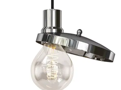 Raw P lamp hanging 3D model
