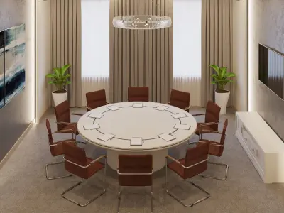 Meeting room 3D model