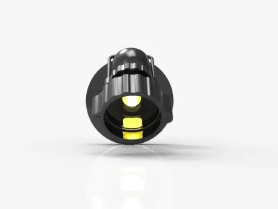 Wall Lamp 04 Low-poly 3D model