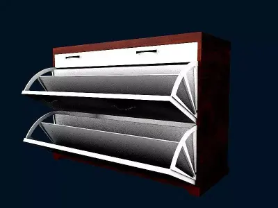 Shoes cabinet 2 3D model