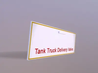 Adopter Box Door Low-poly 3D model