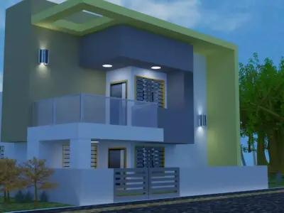 Building Exterior 3D model purchase