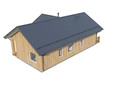 Alpine house Ramos 3D model