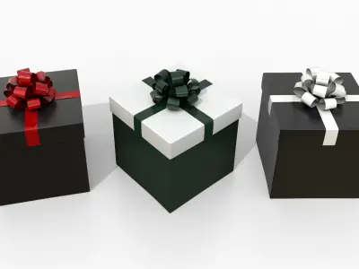  Gift Boxes - Fixed Ribbon Favorites 