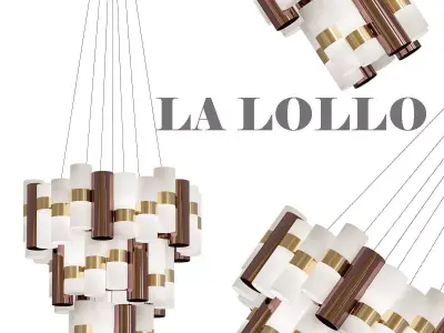 Slamp la lollo chandelier 3D model