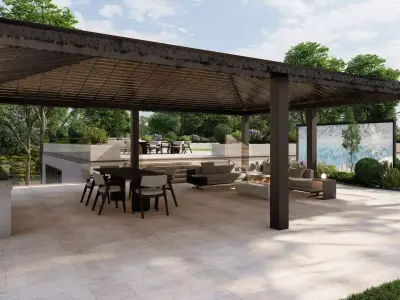 arden Landscape 3D Model - SketchUp and Lumion Scene-Plan 3D model
