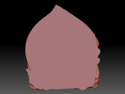 Wooden door 3D print model