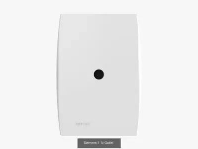 Siemens Outlets and Switches 3D Model Pack